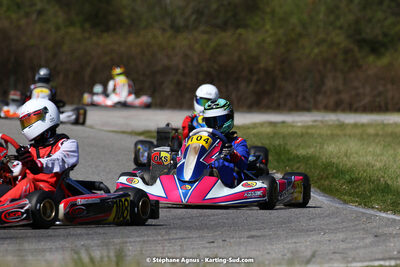 16 & 17/04/2022 : 3ème manche du Championnat du Sud 2022 au circuit d’Aigues-Vives (photos Stéphane Agnus) 2022 — karting