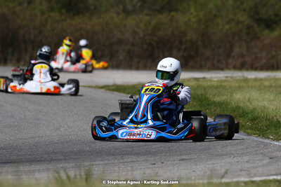 16 & 17/04/2022 : 3ème manche du Championnat du Sud 2022 au circuit d’Aigues-Vives (photos Stéphane Agnus) 2022 — karting