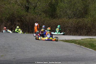 16 & 17/04/2022 : 3ème manche du Championnat du Sud 2022 au circuit d’Aigues-Vives (photos Stéphane Agnus) 2022 — karting
