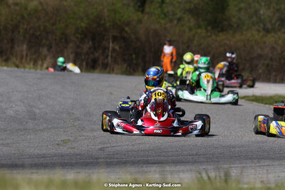 16 & 17/04/2022 : 3ème manche du Championnat du Sud 2022 au circuit d’Aigues-Vives (photos Stéphane Agnus) 2022 — karting
