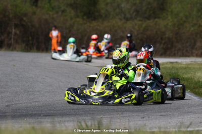 16 & 17/04/2022 : 3ème manche du Championnat du Sud 2022 au circuit d’Aigues-Vives (photos Stéphane Agnus) 2022 — karting