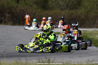 16 & 17/04/2022 : 3ème manche du Championnat du Sud 2022 au circuit d’Aigues-Vives (photos Stéphane Agnus) 2022 — karting