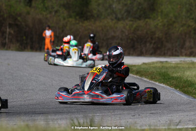 16 & 17/04/2022 : 3ème manche du Championnat du Sud 2022 au circuit d’Aigues-Vives (photos Stéphane Agnus) 2022 — karting