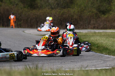 16 & 17/04/2022 : 3ème manche du Championnat du Sud 2022 au circuit d’Aigues-Vives (photos Stéphane Agnus) 2022 — karting