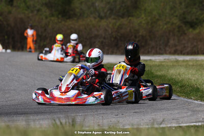 16 & 17/04/2022 : 3ème manche du Championnat du Sud 2022 au circuit d’Aigues-Vives (photos Stéphane Agnus) 2022 — karting