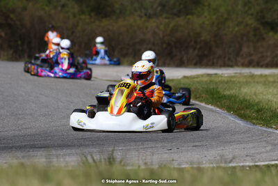 16 & 17/04/2022 : 3ème manche du Championnat du Sud 2022 au circuit d’Aigues-Vives (photos Stéphane Agnus) 2022 — karting