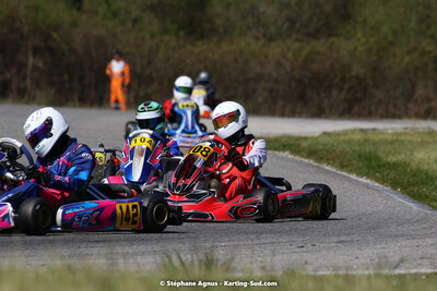 16 & 17/04/2022 : 3ème manche du Championnat du Sud 2022 au circuit d’Aigues-Vives (photos Stéphane Agnus) 2022 — karting