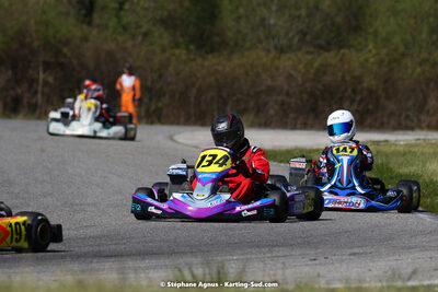 16 & 17/04/2022 : 3ème manche du Championnat du Sud 2022 au circuit d’Aigues-Vives (photos Stéphane Agnus) 2022 — karting