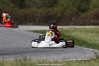 16 & 17/04/2022 : 3ème manche du Championnat du Sud 2022 au circuit d’Aigues-Vives (photos Stéphane Agnus) 2022 — karting