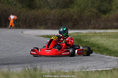 16 & 17/04/2022 : 3ème manche du Championnat du Sud 2022 au circuit d’Aigues-Vives (photos Stéphane Agnus) 2022 — karting