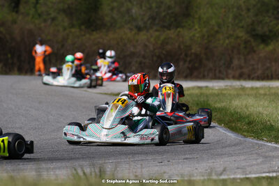 16 & 17/04/2022 : 3ème manche du Championnat du Sud 2022 au circuit d’Aigues-Vives (photos Stéphane Agnus) 2022 — karting
