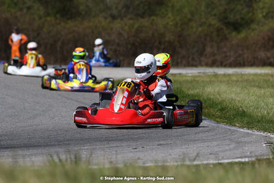 16 & 17/04/2022 : 3ème manche du Championnat du Sud 2022 au circuit d’Aigues-Vives (photos Stéphane Agnus) 2022 — karting