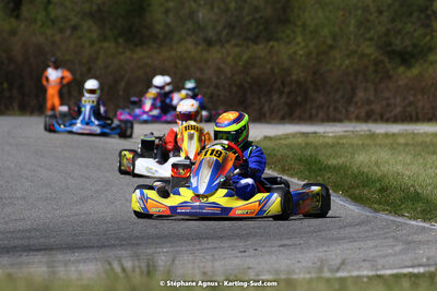 16 & 17/04/2022 : 3ème manche du Championnat du Sud 2022 au circuit d’Aigues-Vives (photos Stéphane Agnus) 2022 — karting