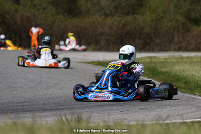 16 & 17/04/2022 : 3ème manche du Championnat du Sud 2022 au circuit d’Aigues-Vives (photos Stéphane Agnus) 2022 — karting