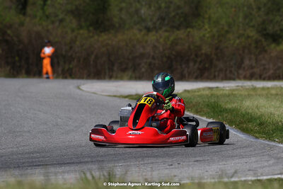 16 & 17/04/2022 : 3ème manche du Championnat du Sud 2022 au circuit d’Aigues-Vives (photos Stéphane Agnus) 2022 — karting