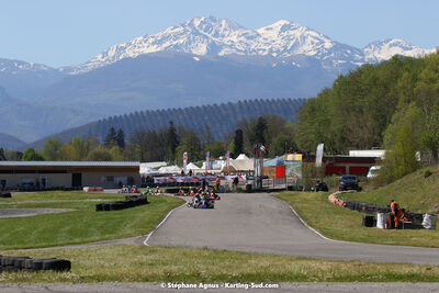 16 & 17/04/2022 : 3ème manche du Championnat du Sud 2022 au circuit d’Aigues-Vives (photos Stéphane Agnus) 2022 — karting