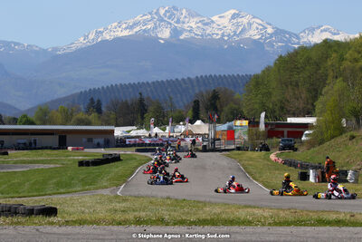 16 & 17/04/2022 : 3ème manche du Championnat du Sud 2022 au circuit d’Aigues-Vives (photos Stéphane Agnus) 2022 — karting