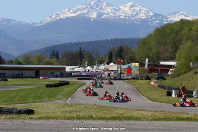 16 & 17/04/2022 : 3ème manche du Championnat du Sud 2022 au circuit d’Aigues-Vives (photos Stéphane Agnus) 2022 — karting