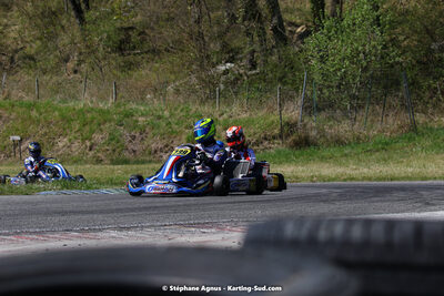 16 & 17/04/2022 : 3ème manche du Championnat du Sud 2022 au circuit d’Aigues-Vives (photos Stéphane Agnus) 2022 — karting