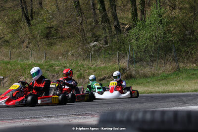16 & 17/04/2022 : 3ème manche du Championnat du Sud 2022 au circuit d’Aigues-Vives (photos Stéphane Agnus) 2022 — karting