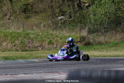 16 & 17/04/2022 : 3ème manche du Championnat du Sud 2022 au circuit d’Aigues-Vives (photos Stéphane Agnus) 2022 — karting