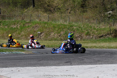 16 & 17/04/2022 : 3ème manche du Championnat du Sud 2022 au circuit d’Aigues-Vives (photos Stéphane Agnus) 2022 — karting