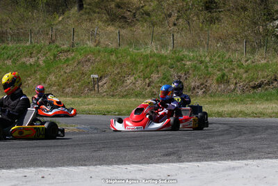 16 & 17/04/2022 : 3ème manche du Championnat du Sud 2022 au circuit d’Aigues-Vives (photos Stéphane Agnus) 2022 — karting