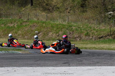 16 & 17/04/2022 : 3ème manche du Championnat du Sud 2022 au circuit d’Aigues-Vives (photos Stéphane Agnus) 2022 — karting