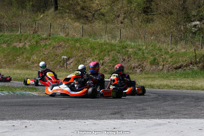 16 & 17/04/2022 : 3ème manche du Championnat du Sud 2022 au circuit d’Aigues-Vives (photos Stéphane Agnus) 2022 — karting