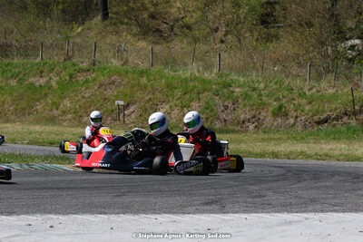 16 & 17/04/2022 : 3ème manche du Championnat du Sud 2022 au circuit d’Aigues-Vives (photos Stéphane Agnus) 2022 — karting