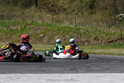 16 & 17/04/2022 : 3ème manche du Championnat du Sud 2022 au circuit d’Aigues-Vives (photos Stéphane Agnus) 2022 — karting