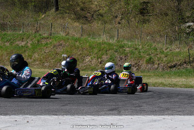 16 & 17/04/2022 : 3ème manche du Championnat du Sud 2022 au circuit d’Aigues-Vives (photos Stéphane Agnus) 2022 — karting