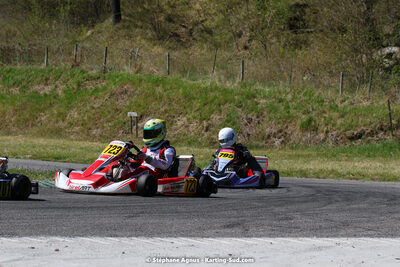 16 & 17/04/2022 : 3ème manche du Championnat du Sud 2022 au circuit d’Aigues-Vives (photos Stéphane Agnus) 2022 — karting