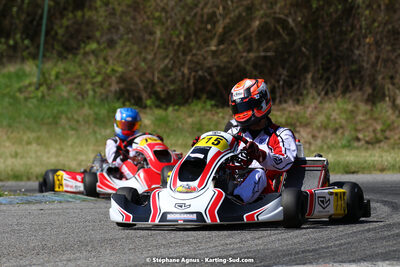 16 & 17/04/2022 : 3ème manche du Championnat du Sud 2022 au circuit d’Aigues-Vives (photos Stéphane Agnus) 2022 — karting