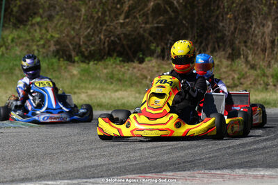 16 & 17/04/2022 : 3ème manche du Championnat du Sud 2022 au circuit d’Aigues-Vives (photos Stéphane Agnus) 2022 — karting