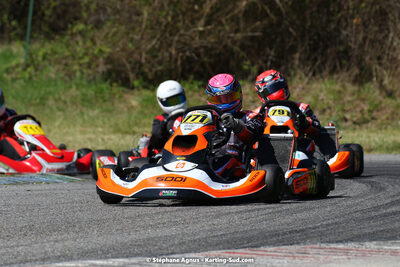 16 & 17/04/2022 : 3ème manche du Championnat du Sud 2022 au circuit d’Aigues-Vives (photos Stéphane Agnus) 2022 — karting