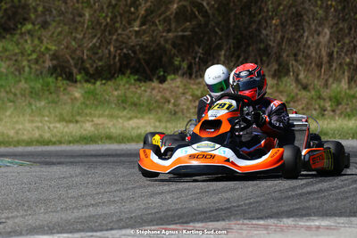 16 & 17/04/2022 : 3ème manche du Championnat du Sud 2022 au circuit d’Aigues-Vives (photos Stéphane Agnus) 2022 — karting