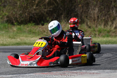 16 & 17/04/2022 : 3ème manche du Championnat du Sud 2022 au circuit d’Aigues-Vives (photos Stéphane Agnus) 2022 — karting