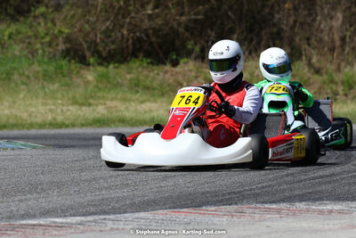 16 & 17/04/2022 : 3ème manche du Championnat du Sud 2022 au circuit d’Aigues-Vives (photos Stéphane Agnus) 2022 — karting