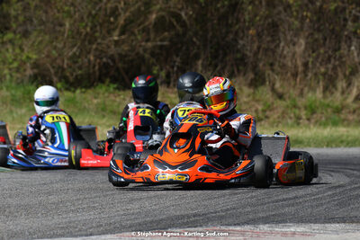 16 & 17/04/2022 : 3ème manche du Championnat du Sud 2022 au circuit d’Aigues-Vives (photos Stéphane Agnus) 2022 — karting