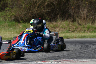 16 & 17/04/2022 : 3ème manche du Championnat du Sud 2022 au circuit d’Aigues-Vives (photos Stéphane Agnus) 2022 — karting