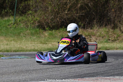 16 & 17/04/2022 : 3ème manche du Championnat du Sud 2022 au circuit d’Aigues-Vives (photos Stéphane Agnus) 2022 — karting