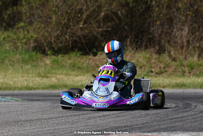 16 & 17/04/2022 : 3ème manche du Championnat du Sud 2022 au circuit d’Aigues-Vives (photos Stéphane Agnus) 2022 — karting