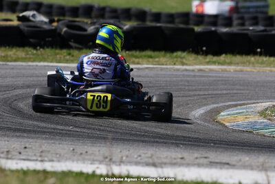 16 & 17/04/2022 : 3ème manche du Championnat du Sud 2022 au circuit d’Aigues-Vives (photos Stéphane Agnus) 2022 — karting