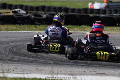 16 & 17/04/2022 : 3ème manche du Championnat du Sud 2022 au circuit d’Aigues-Vives (photos Stéphane Agnus) 2022 — karting