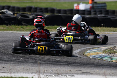 16 & 17/04/2022 : 3ème manche du Championnat du Sud 2022 au circuit d’Aigues-Vives (photos Stéphane Agnus) 2022 — karting