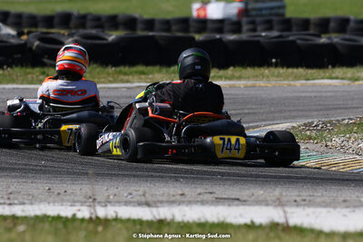 16 & 17/04/2022 : 3ème manche du Championnat du Sud 2022 au circuit d’Aigues-Vives (photos Stéphane Agnus) 2022 — karting
