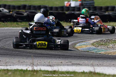 16 & 17/04/2022 : 3ème manche du Championnat du Sud 2022 au circuit d’Aigues-Vives (photos Stéphane Agnus) 2022 — karting