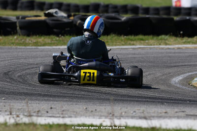 16 & 17/04/2022 : 3ème manche du Championnat du Sud 2022 au circuit d’Aigues-Vives (photos Stéphane Agnus) 2022 — karting
