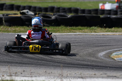 16 & 17/04/2022 : 3ème manche du Championnat du Sud 2022 au circuit d’Aigues-Vives (photos Stéphane Agnus) 2022 — karting